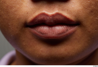 HD Face Skin Mo Jung-Su chin face lips mouth skin…